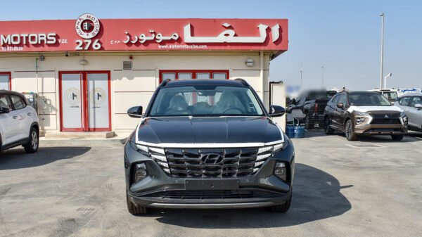 Hyundai Tucson 1.6L Turbo AT (2024 Model) GCC Spec’s - Amazon Grey color - Image 2