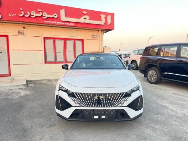 PEUGEOT 408 GT Line (2025 Model) White Color - Image 4